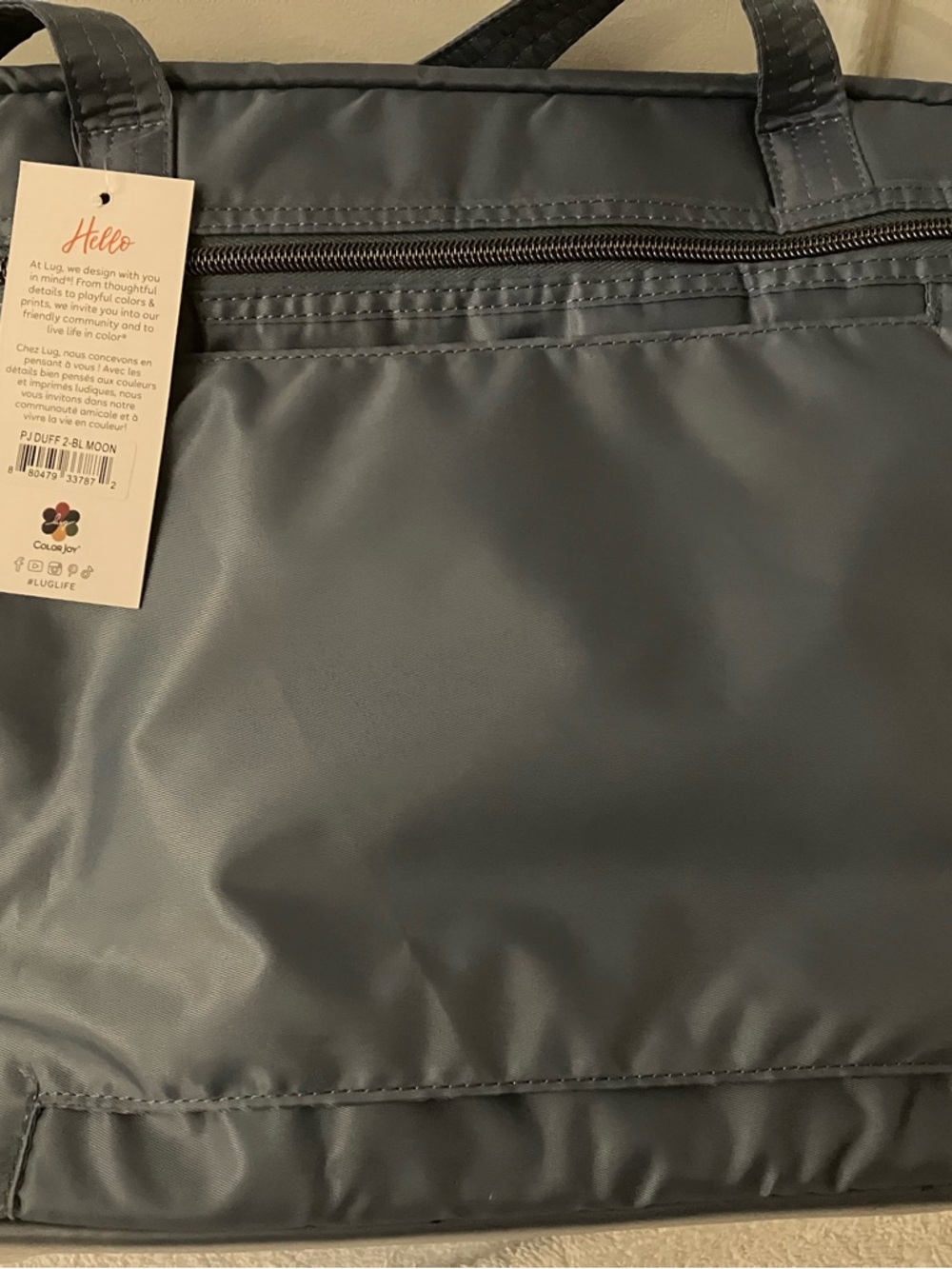 Lug Puddle Jumper PJ Duffel Blue Moon NWT New Travel Carry On Overnight Bag - Picture 7 of 11